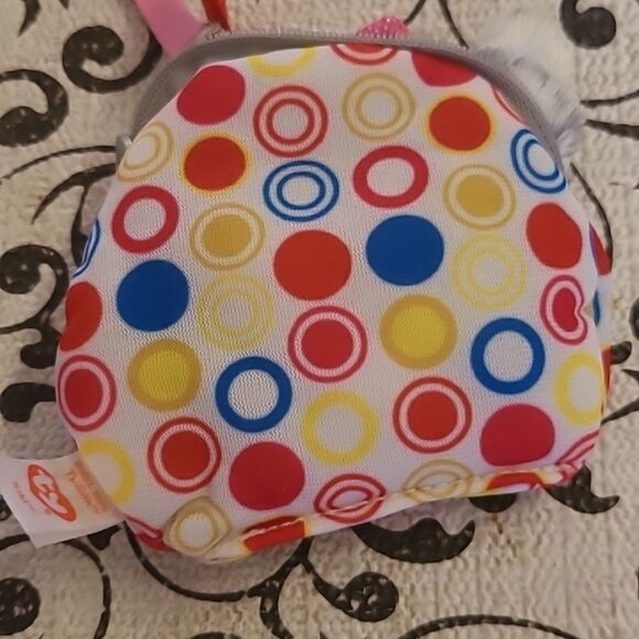 Ty Gear Cat Plush Purse with Pink Bow - Picture 7 of 7